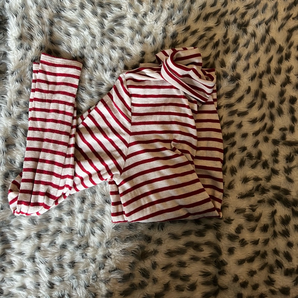 Striped Turtleneck Long Sleeve